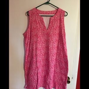 Cute paisley knit coverup dress
